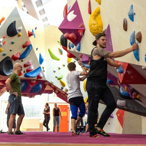 BoulderArea im Freiruum Zug