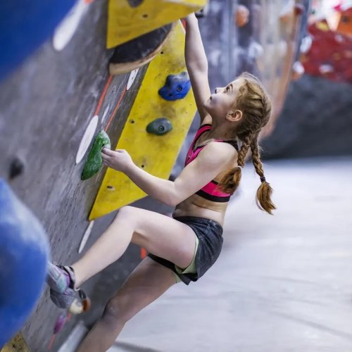 Boulderhalle im Sport Resort Fiesch